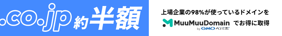 .co.jp ȾۡȤ98%ȤäƤɥᥤࡼࡼɥᥤ byGMOڥѥܤǤ˼